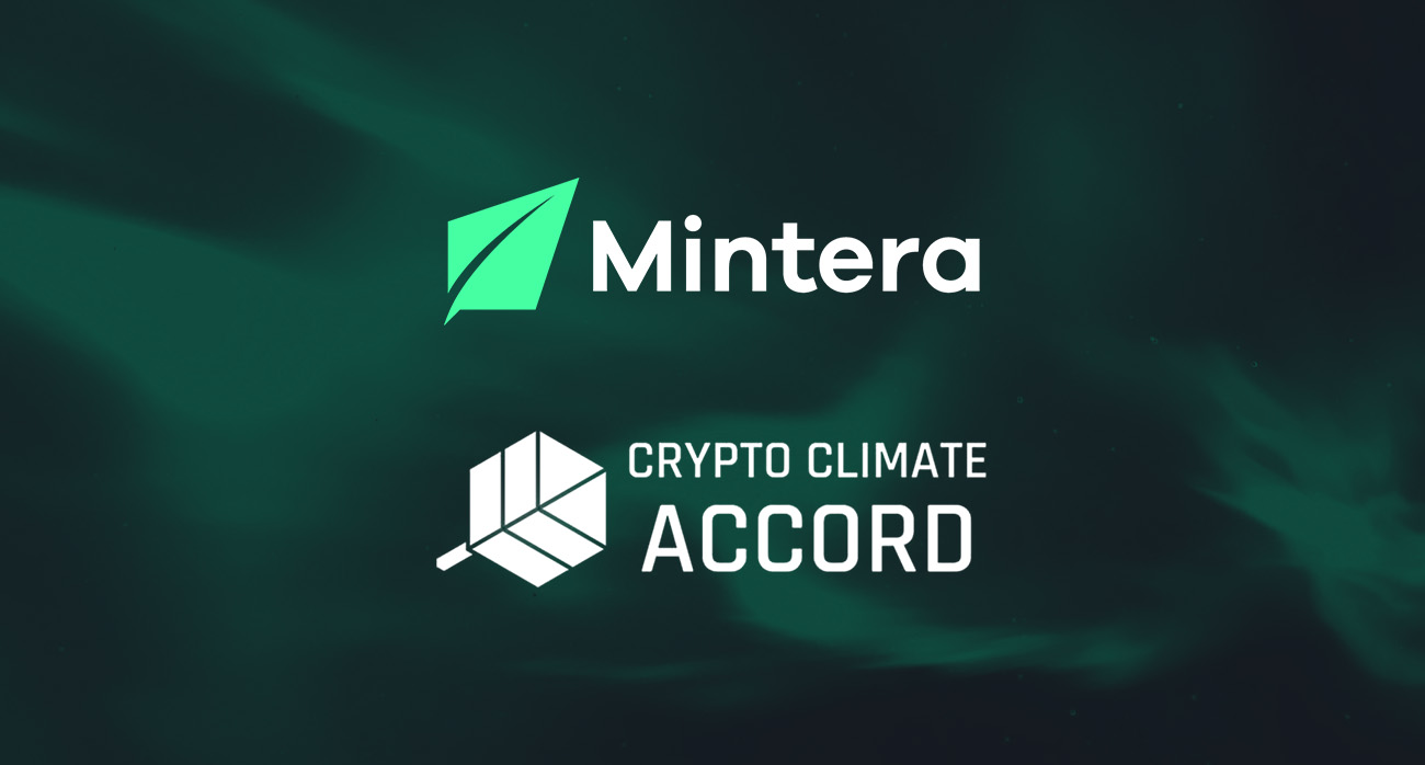 Mintera Joins the Crypto Climate Accord